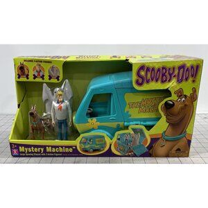 Scooby-Doo Mystery Machine Playset 3 Action Figures Fred Ghost & Scooby 3+ Years